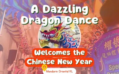 CNY Corporate Event: Dragon Dance and God of Fortune at Mandarin Oriental Hotel