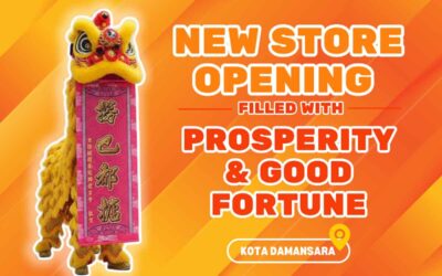 Kota Damansara Store Opening: Lion Dance Brings Good Fortune